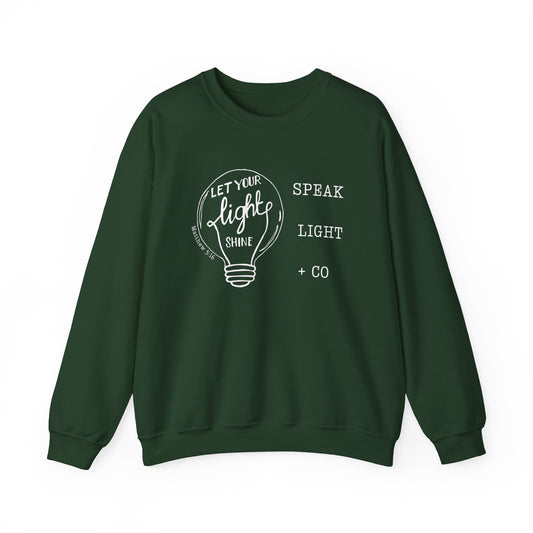 Speak Light Bulb Sweatshirt