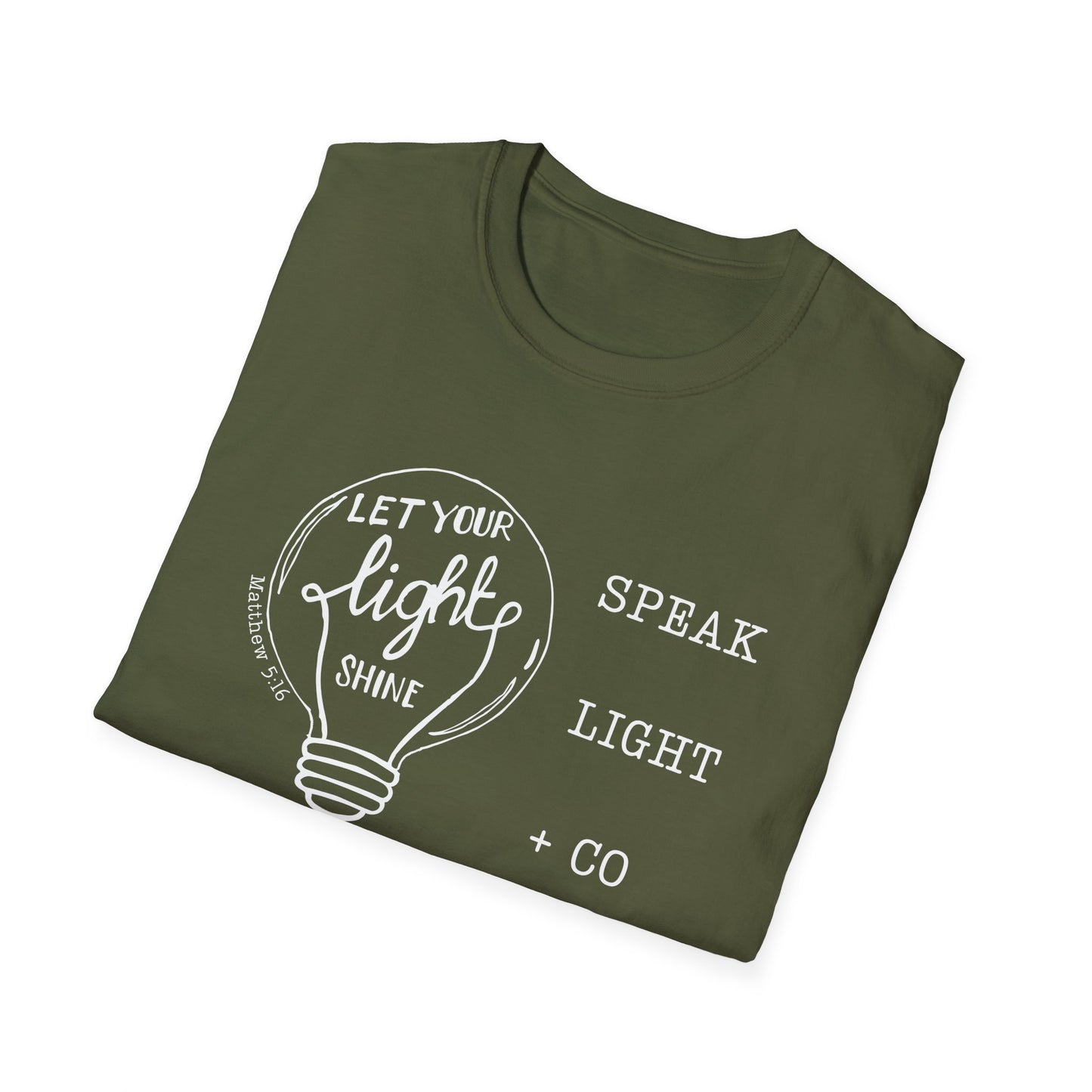 Speak Light Bulb Tee