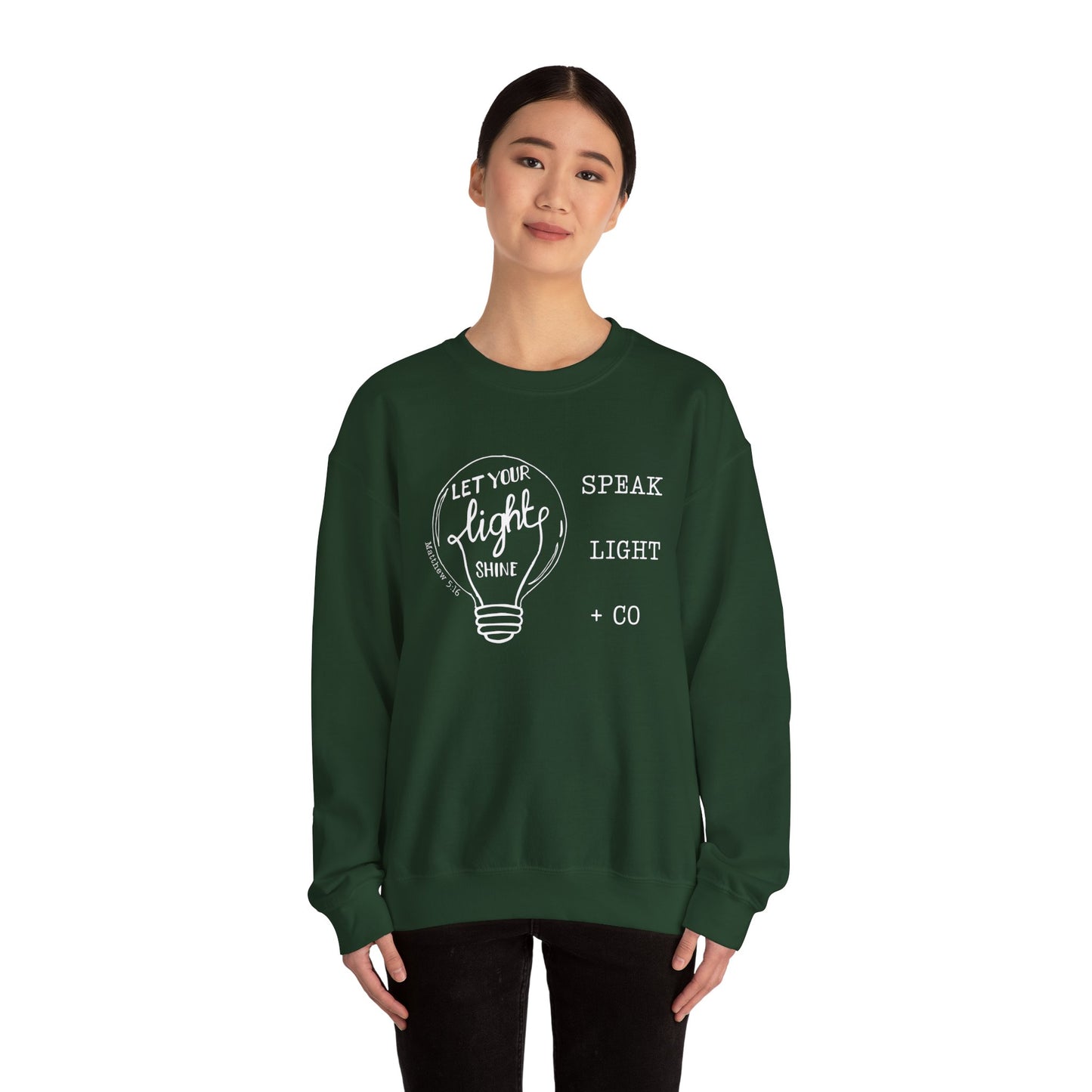 Speak Light Bulb Sweatshirt