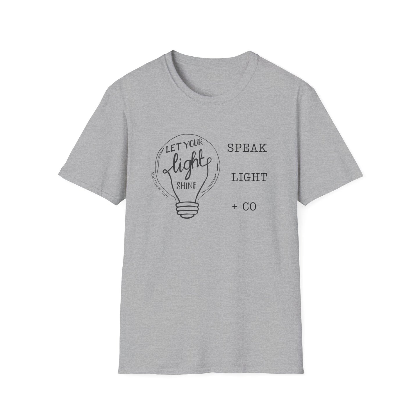 Speak Light Bulb Tee