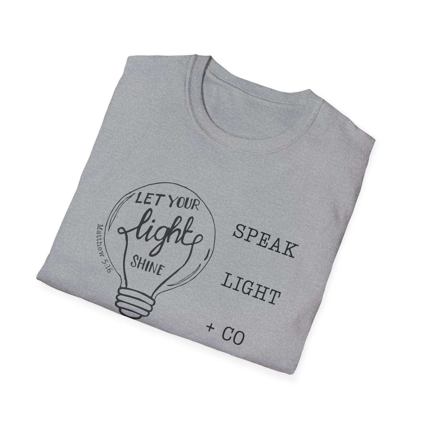 Speak Light Bulb Tee