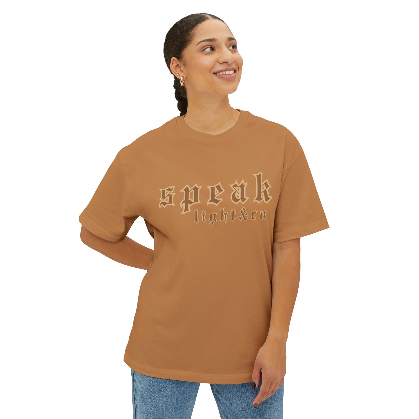 Speak Gothic Oversized Boxy Tee