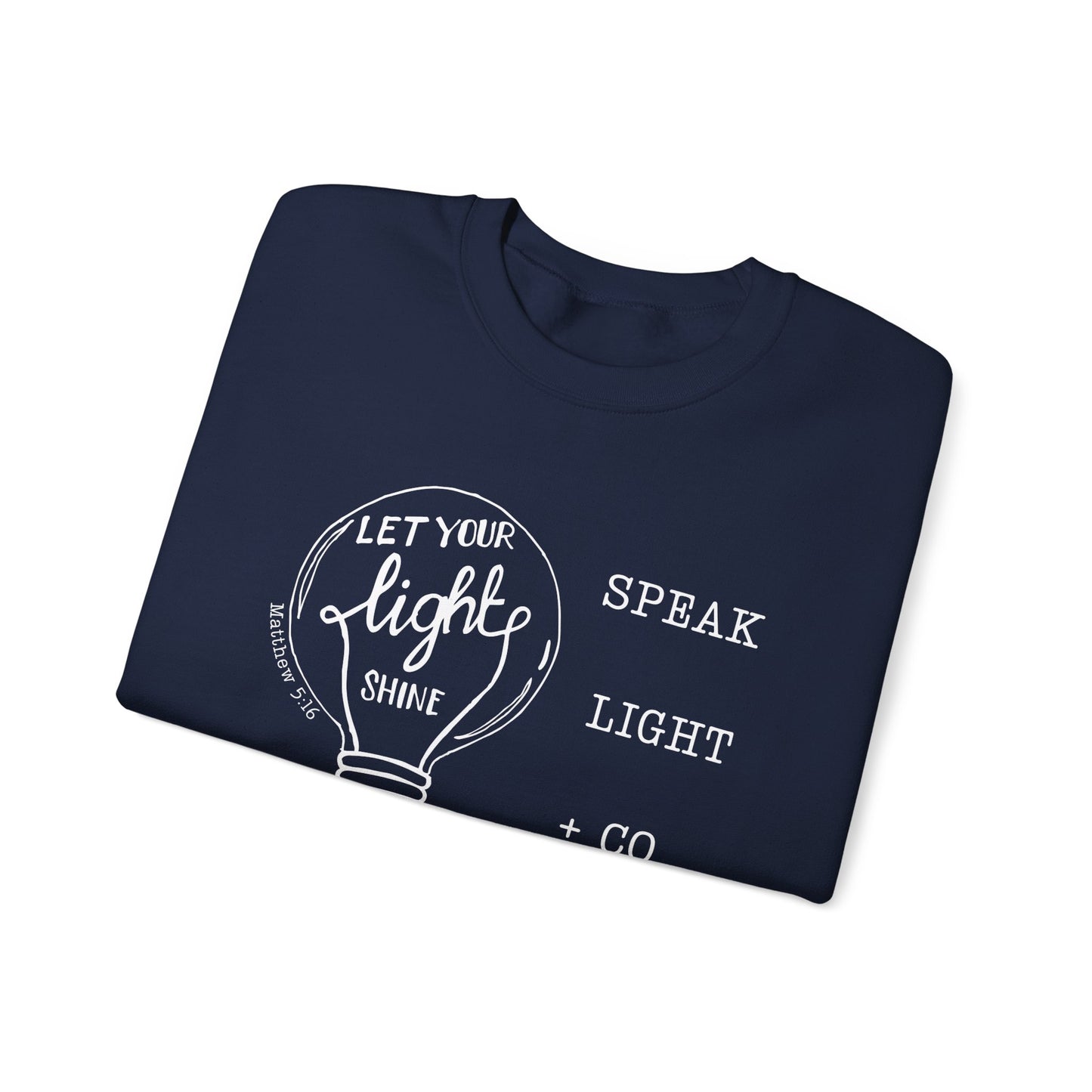 Speak Light Bulb Sweatshirt