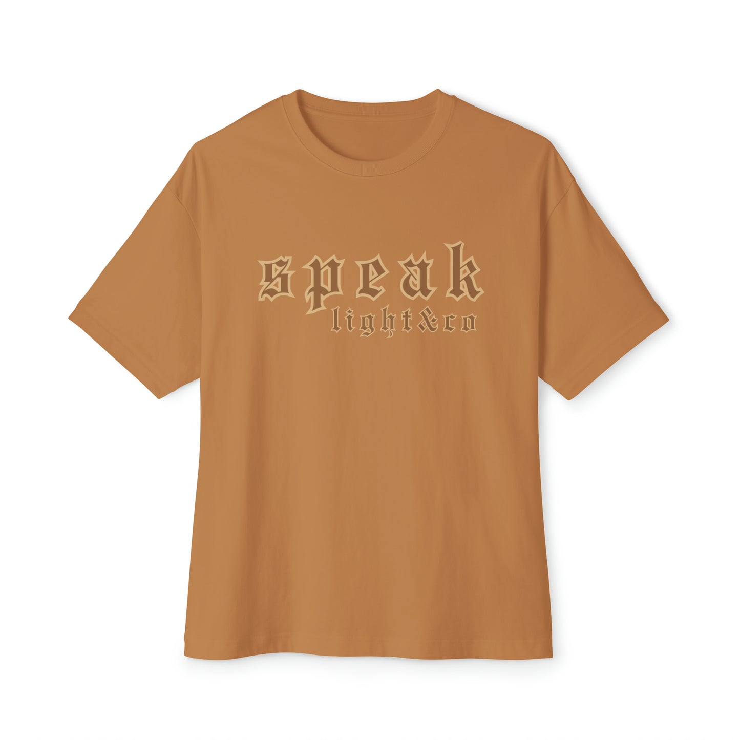 Speak Gothic Oversized Boxy Tee