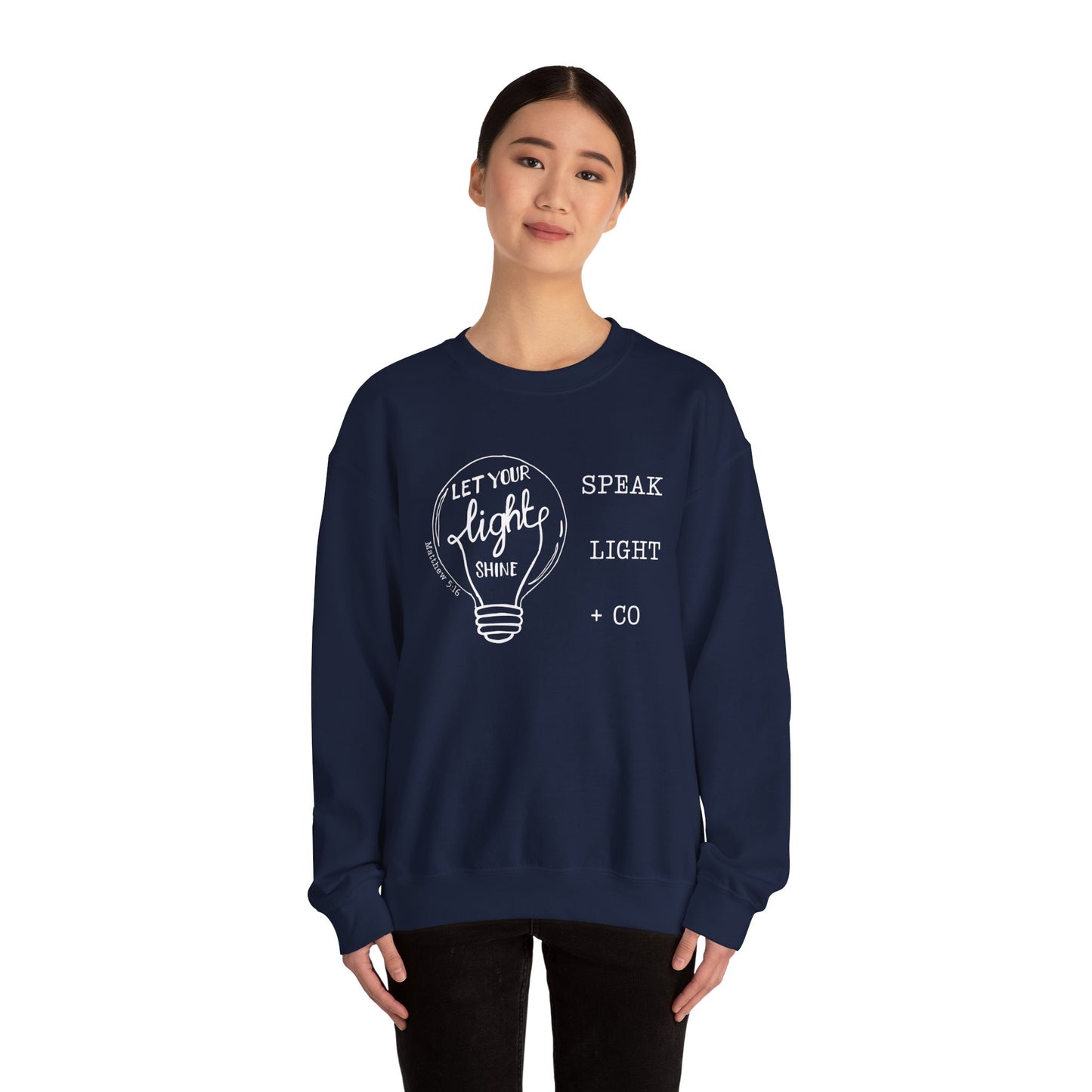 Speak Light Bulb Sweatshirt