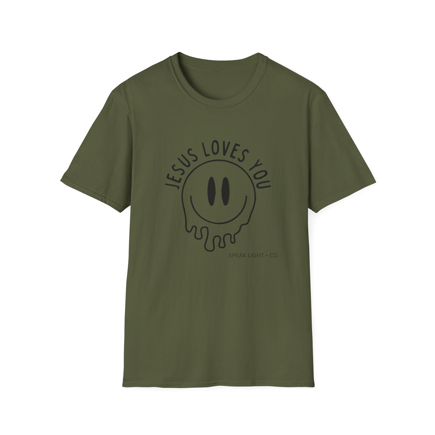 Jesus Loves You Smiley Tee