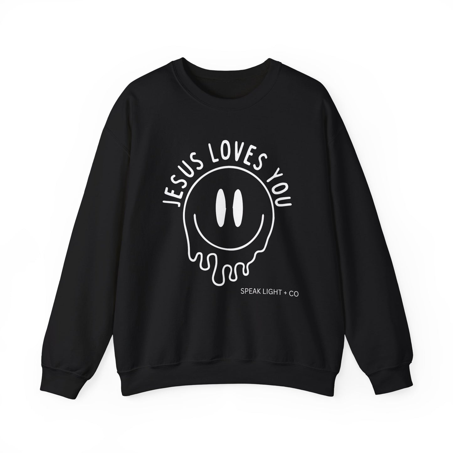 Jesus Loves You Smiley Sweatshirt