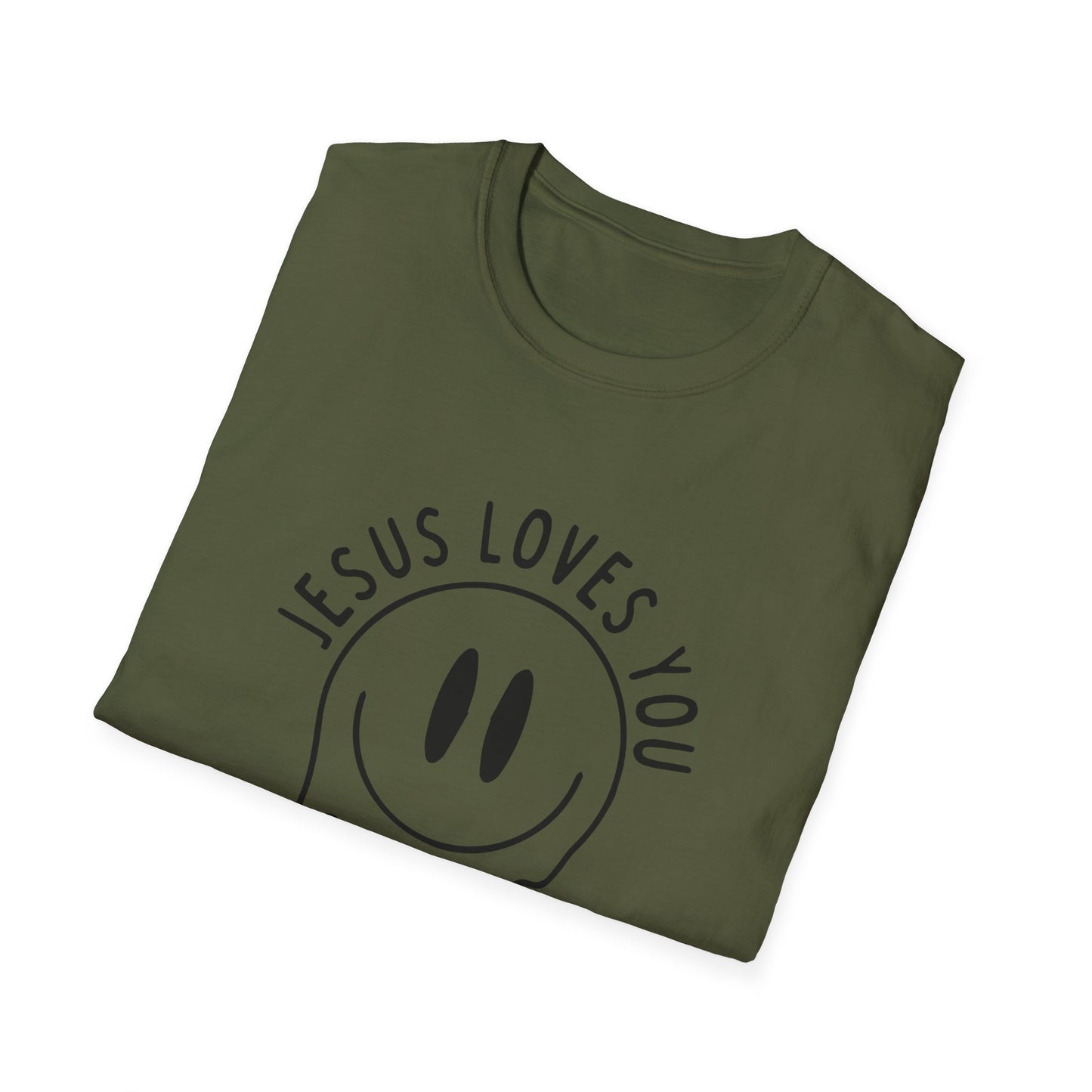 Jesus Loves You Smiley Tee