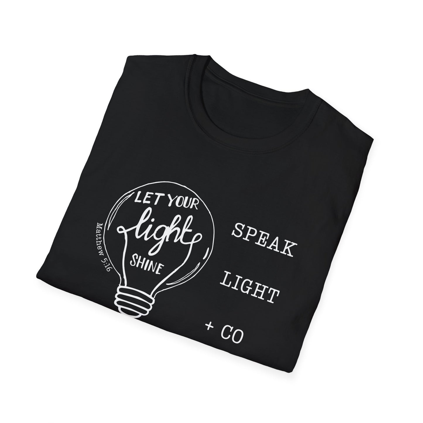 Speak Light Bulb Tee