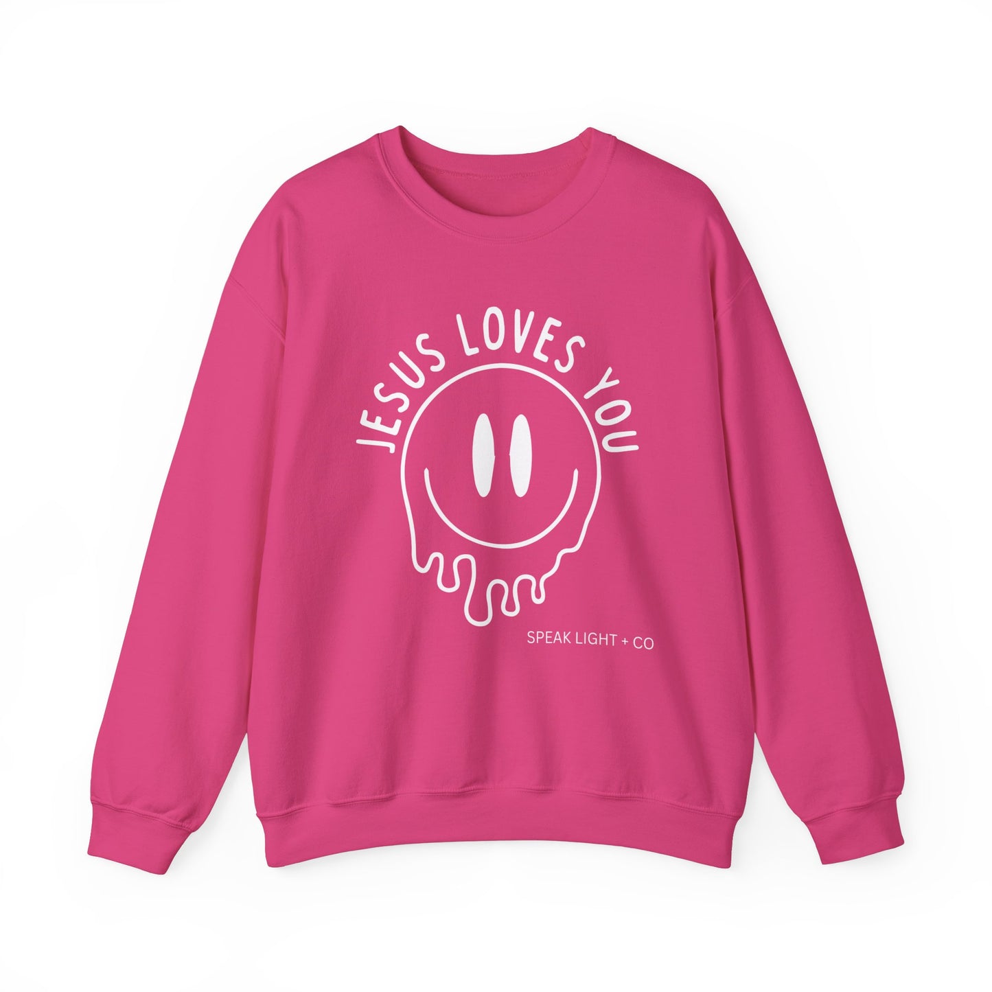 Jesus Loves You Smiley Sweatshirt